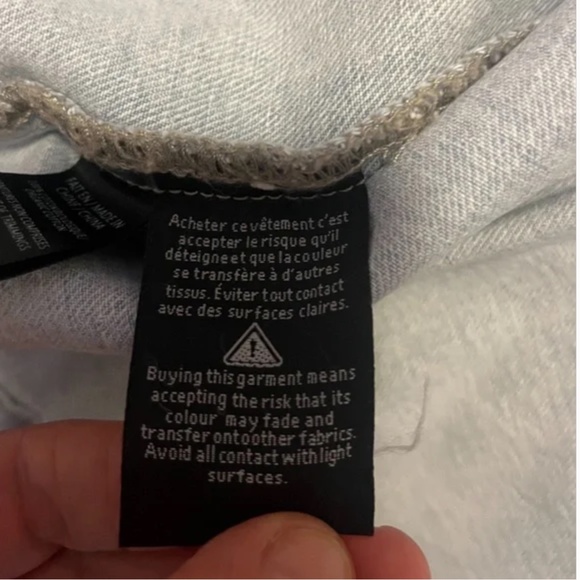 Organic cotton oversized belted denim jacket overshirt NWT - Picture 11 of 15